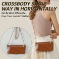 thumbnail image 2 of ChicShell Moto G Stylus 5G 2023 Wallet Case with Cards Holder + Zipper Pocket + Metal Crossbody Shoulder Strap + Make-Up Mirror, Flip Cover Stylish Phone Case for Motorola G Stylus 5G 2023, Brown, 2 of 8