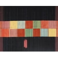 thumbnail image 1 of Ahgly Company Machine Washable Indoor Rectangle Contemporary Brown Area Rugs, 5' x 8', 1 of 7