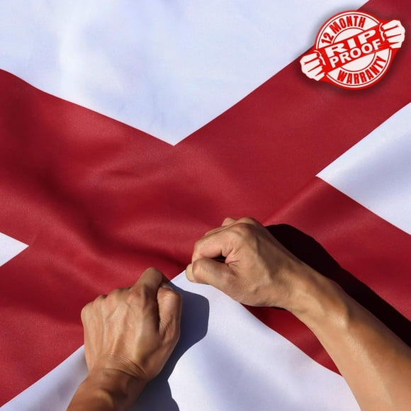 Anley Rip-Proof Double Sided 3-Ply Alabama State Flag 3x5 Foot - The Strongest, Longest Lasting Alabama AL Flags 3 X 5 Ft