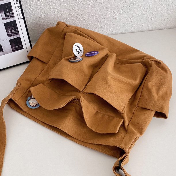 Bolsa de moda de hombro de gran capacidad Multibolsillos para viajes Oficina Ndcxsfigh Para Estrenar