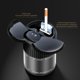 thumbnail image 5 of Cenicero para coche con tapa ZJT250130096 | Cenicero inteligente de metal con sensor infrarrojo automático | Extintor de humo con bloqueo de olores | Batería recargable de 15 días | Aleación de alumi, 5 of 5