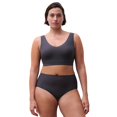 thumbnail image 2 of Chantelle Ladies Waist Brief - Suave, sin costuras, invisible, talla única 36-44 Negro (Carbon) Talla única, 2 of 4