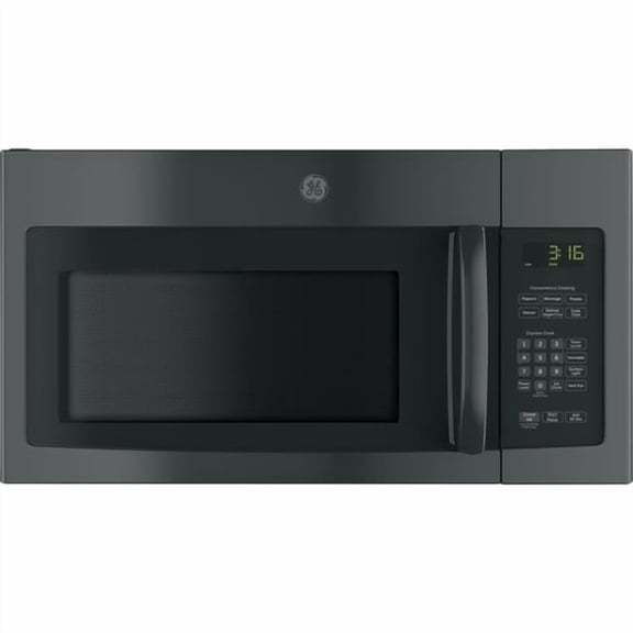 JNM3163DJBB 30 Over-the-Range Microwave with 1.6 cu. ft. Capacity  2-Speed 300 CFM Vent  10 Power Levels  Convenience Cooking Controls and Cooktop Lighting in Black"