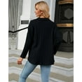 thumbnail image 3 of SIEANE Womens Cardigan Sweater Long Sleeve Shacket Jacket Button Down Boyfriend Shirt Coats,2XL, 3 of 5