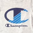 thumbnail image 2 of Boys Gray & Blue Champion T-Shirt & Athletic Shorts Outfit Set 6, 2 of 2