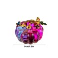thumbnail image 6 of syligr Halloween Thanksgiving Decor Crystal Glass Pumpkin Table Centerpiece - Fall Harvest Decorative Accent for Dining Table, Bookshelf, Holiday Home Decor & Gift Giving, Party Indoor Decoration, 6 of 6