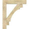 thumbnail image 3 of Ekena Millwork 6"W x 38"D x 46"H Merced Block Rough Sawn Bracket, Douglas Fir, 3 of 4