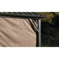 thumbnail image 5 of Sojag Brown Curtains For Dakota Gazebo, 10 Ft. X 12 Ft., Poly, 5 of 7
