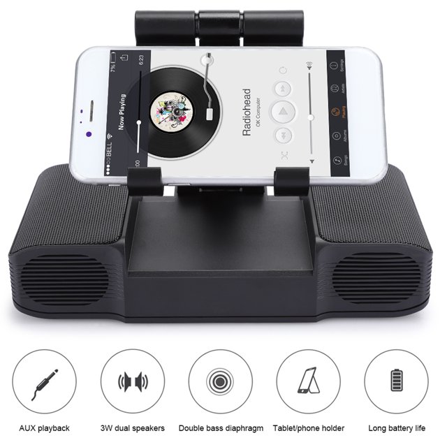 Soporte para tableta, soporte para teléfono inalámbrico 3 en 1, potencia móvil, valor excepcional