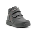 thumbnail image 4 of Zapato Bota Escolar Para Niño Yuyin Piel Puntera Protección negro 20, 4 of 6