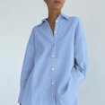 thumbnail image 1 of Pijamas de manga larga de verano europeos y americanos de algodón y lino para mujer, ropa de hogar holgada de moda, conjunto de dos piezas, 1 of 6