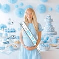 thumbnail image 3 of Racing Car Mom to Be Sash Blue Vintage Race Car Baby Shower Decorations Retro Racing Car Checkered Flag Sash for Pregnancy New Parents Photo Props Let's Go Racing Baby Shower Party Favors, 3 of 7