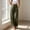 *Army Green, variant on Women's High Waist Elastic Waist Yoga Pants with Pockets,Casual Stretchy Loose Trousers Beige,Women's Plus XL