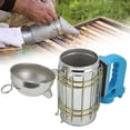 thumbnail image 4 of Fumoir de Ruche en Acier Inoxydable avec Panneau de Protection contre la Chaleur Équipement d'Apiculture, 4 of 12