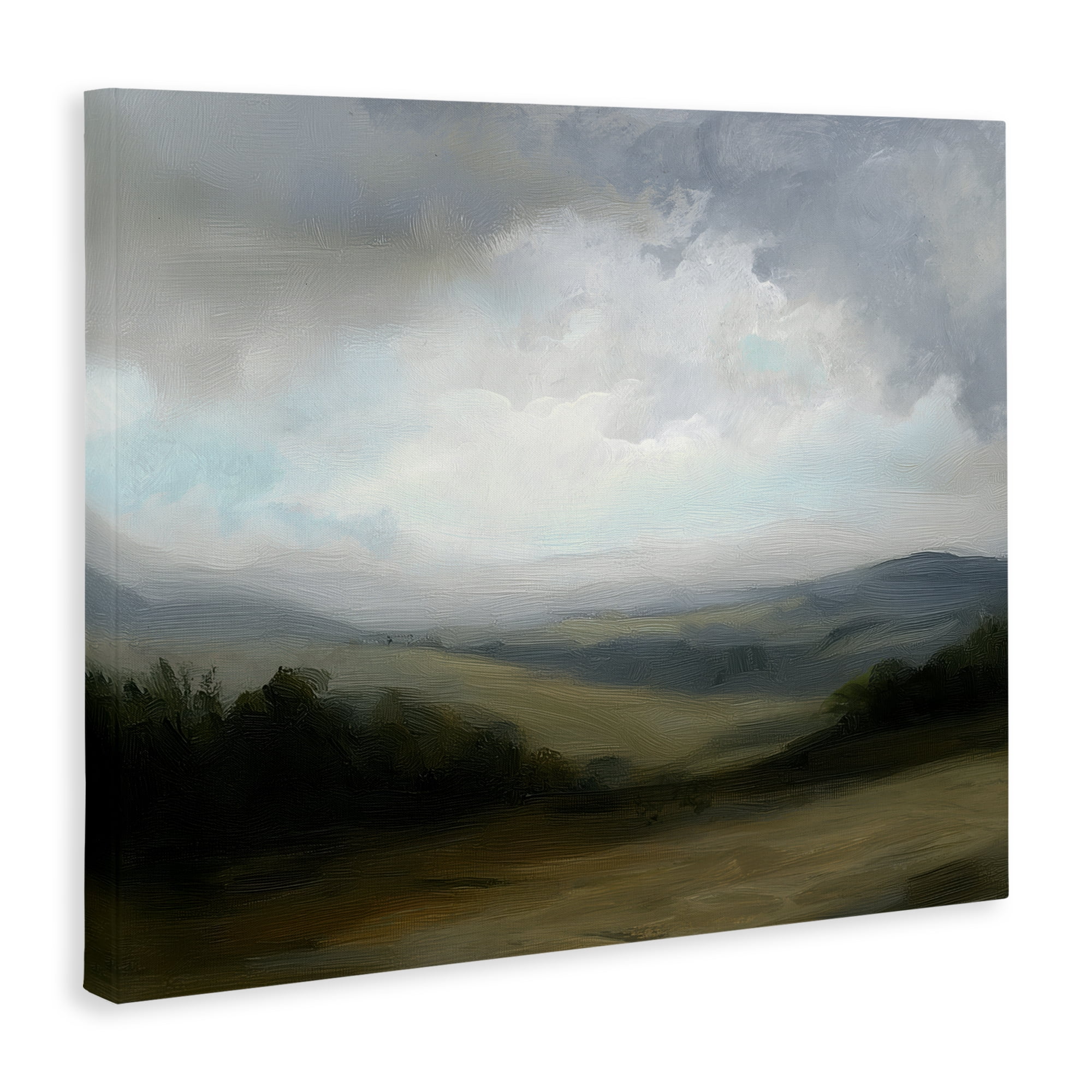 Stupell Industries Refreshed Quiet Rolling Hills Canvas Wall Art, design by Annabelle Hall