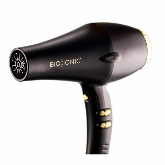 Bio Ionic GoldPro Hair Dryer, Moisturizing Heat Tech & 24K Gold MX, Fast-Drying Blow Dryer