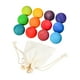 thumbnail image 2 of Juego de bolas de arcoíris de 12x, juguetes educativos para contar, regalos apilables, juguetes de clasificación de colores, Material de aprendizaje, 2 of 9
