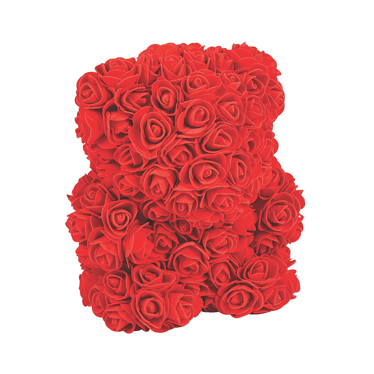 valentines flower bear
