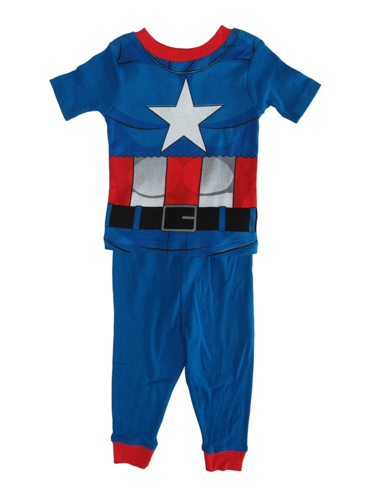 The Avengers Captain America /"A/" Two Piece Pajama Set