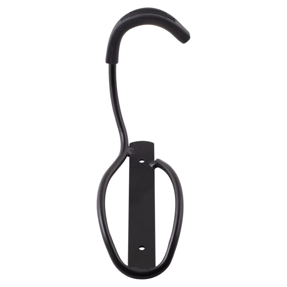 Concord 2-Piece Wall Mount Bicycle Rack with Tray, Black, Assembled: 11.42" H x 6" L x 4" D, 1.15 lb