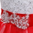 thumbnail image 3 of Girls' Clothing Clearance Girls Dresses Net Yarn Embroidery Princess Dress for Girls Rhinestone Bowknot Girl Birthday Party Gown Long Dresses Save Big, 3 of 8