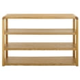thumbnail image 2 of Safavieh Omara Modern 4 Tier Wood Console Table, Natural, 2 of 4