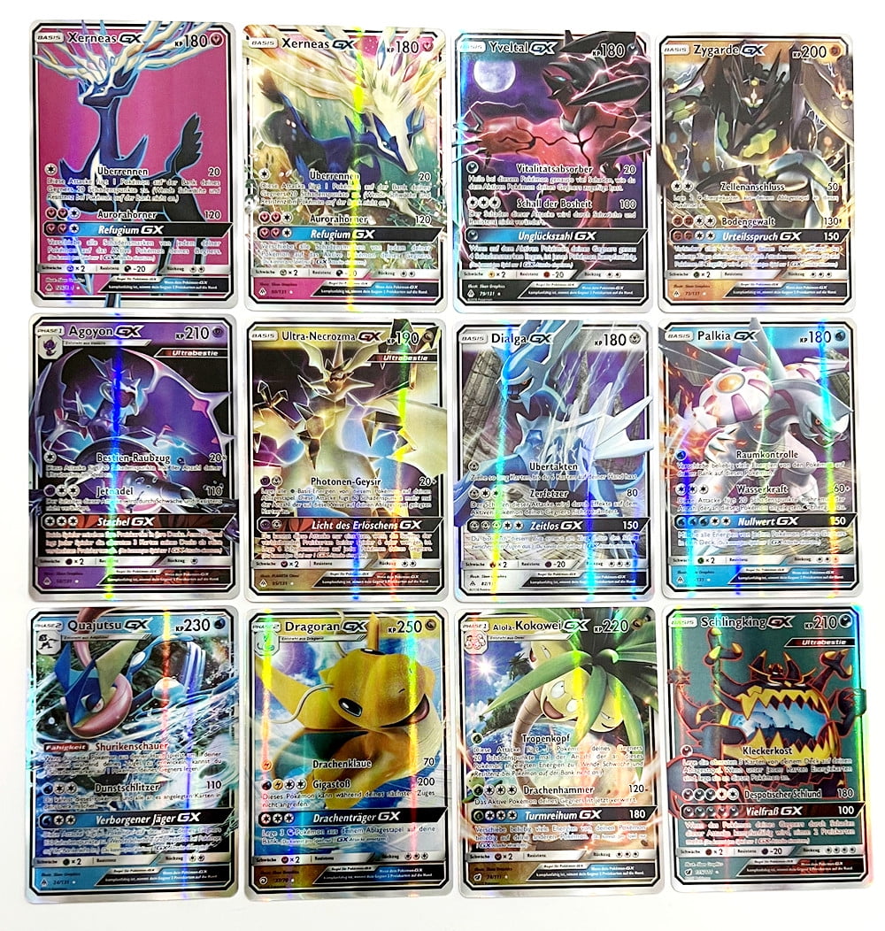 Cartas de Pokémon 20 piezas, cartas de energía de Color, Colección rara ...