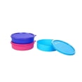 thumbnail image 2 of Juego de 3 loncheras redondas pequeñas de plástico Signora Ware New Classic, 550 ml, multicolor., 2 of 2