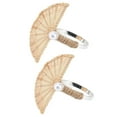 thumbnail image 3 of Napkin Holder,2Pcs Napkin Buckle Rattan Innovative Napkin Holder Decorative Napkin Rings High-Intensity Output, 3 of 8