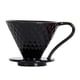 thumbnail image 3 of Taza de filtro de café, gotero de café, portátil, de infusión lenta, de cerámica, reutilizable. Pequeño negro, 3 of 9