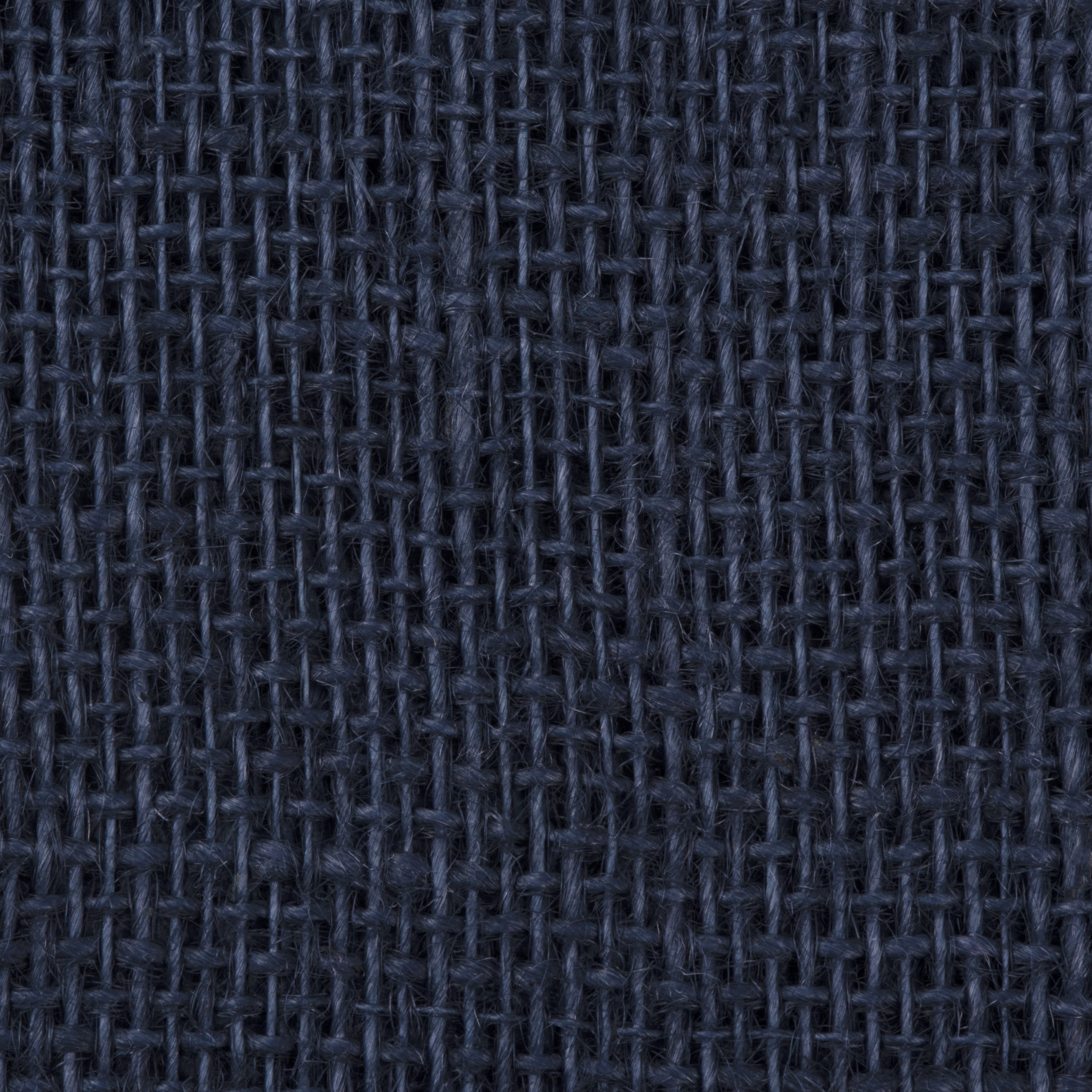 (2 pack) Allen Company Precut Natural Jute Burlap, Finished Edges, 46"W x 1-Yard, Navy Blue