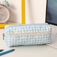 thumbnail image 4 of Small Cute Adorable Versatile Pencil Case Makeup Bag Cloth Pouch Organizer for Stripling Teenagers Home Office University Travel Storage Beautiful Lightweight Portable Ideal Gift 6.7x2.7x1.9 Inches, 4 of 7