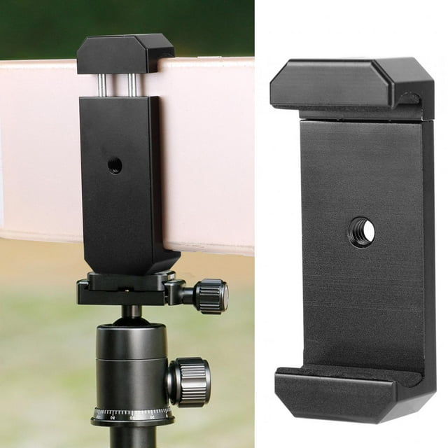 Soporte para teléfono extensible con almohadilla de protección de esponja de 5-8 cm/20-31 pulgadas soporte para teléfono móvil resistente y duradero aleación de aluminio