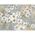 thumbnail image 2 of Nan 32x25 White Modern Wood Framed Museum Art Print Titled - Golden Garden, 2 of 4