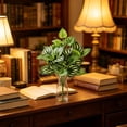 thumbnail image 4 of Tropical Greenery Plants, Realistic Artificial Leaves for Outdoor Decoration, Home Room Window Wedding Garden Table Centerpieces Vase Indoor Outdoor, 4 of 5
