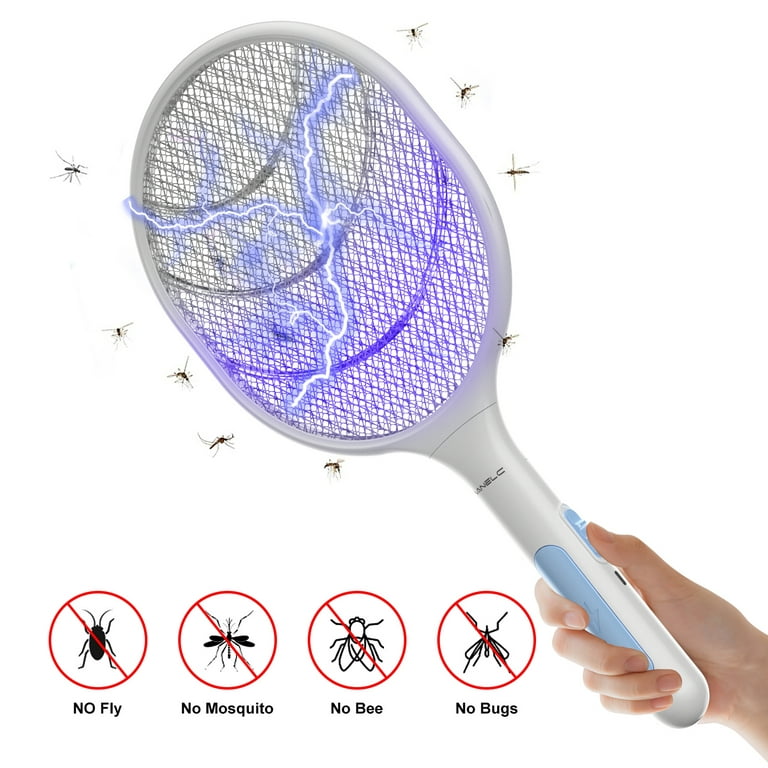 Electric Fly Swatter Bug Zappers, 2-Pack