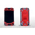 thumbnail image 3 of 1 Pack Creative Multifunctional Silicone Mobile Phone Bracket, Mobile Phone Navigation Bracket for Outdoor Travel (red), 3 of 3
