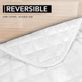 thumbnail image 4 of Funda de Sofá Slipcover, cómodo de llevar, seccional, en forma de L, 110 x 170 cm, blanco, 4 of 7