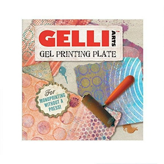 Gelli Arts Gel Printing Plate - 8" x 10" x 3/8", Rectangle