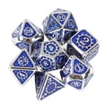 thumbnail image 2 of Dados de juego de mesa, 7 piezas de dados poliédricos, dados poliédricos coloridos, juego de mesa, dados poliédricos, claridad notable, 2 of 8