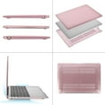 thumbnail image 4 of Mosiso New MacBook Air 13 Inch Case A2337 M1 A2179 A1932 2020 2019 2018 Release, Hard Case Shell Cover with Keyboard Cover for Apple MacBook Air 13'' Retina with Touch ID, Rose Gold, 4 of 6