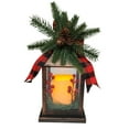 thumbnail image 3 of Lanterne Holiday Time de 23 cm avec verdure, 3 of 6