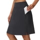 thumbnail image 3 of Faldas pantalón hasta la rodilla de 50 cm para mujer, faldas de tenis, faldas pantalón de golf deportivas, faldas casuales de entrenamiento con bolsillos para pantalones cortos., 3 of 6