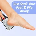 thumbnail image 4 of 3 in 1 Foot File, Double Sided Foot Scrubber, Callus Remover, Pedicure Foot Spa Products, Pedicure Tools for Feet, Dead Skin Scraper Foot Care, The Foot Medic, 4 of 6