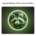 thumbnail image 2 of Raccoon Fluorescent Drawer Pulls with Screws, Round 4-Pack, Glow-in-the-Dark Knobs - Suitable for Cabinets, Wardrobes, Dressers, 2 of 6