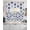 Purple, variant on Grey Purple Moroccan Swag Valances for Windows, Small Curtains Drapes, Retro Bohemia Geometric Pattern Kitchen Window Curtains Over Sink Window Treatment Valance for Bedroom/Bathroom 56"x36"