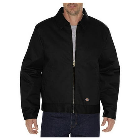 Mens Insulated Eisenhower Jacket, Black - XL RG