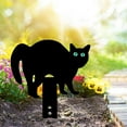 thumbnail image 3 of Insert en Acrylique pour Chat Marque Décoration de Jardin Animal Noir, 3 of 3