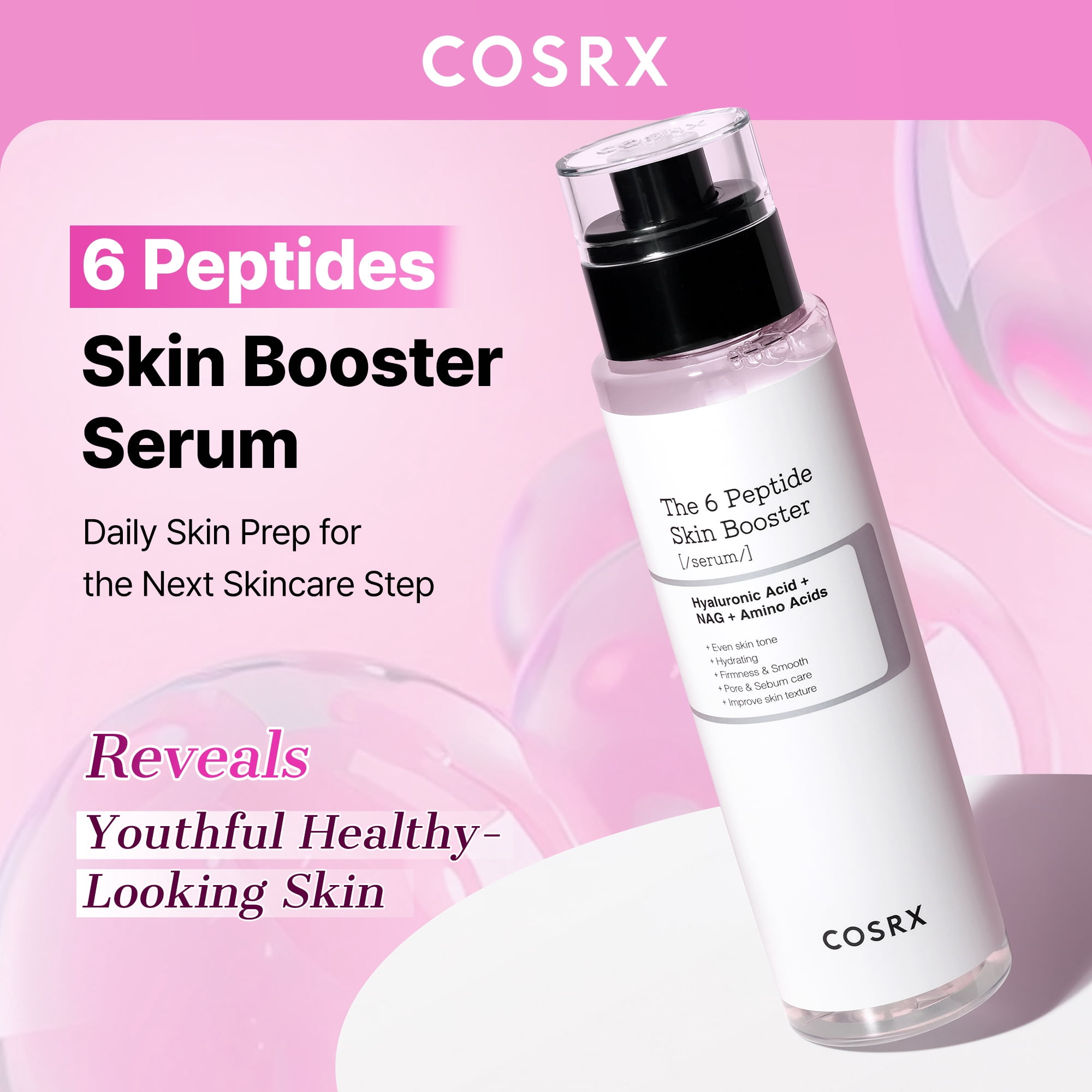 COSRX The 6 Peptide Skin Booster Serum 5.07 oz