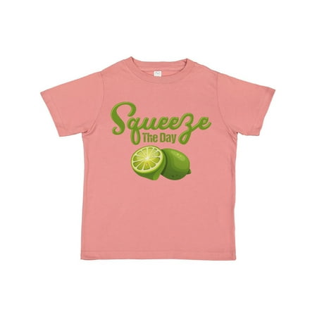 

Inktastic Lime Squeeze The Day Gift Toddler Boy or Toddler Girl T-Shirt